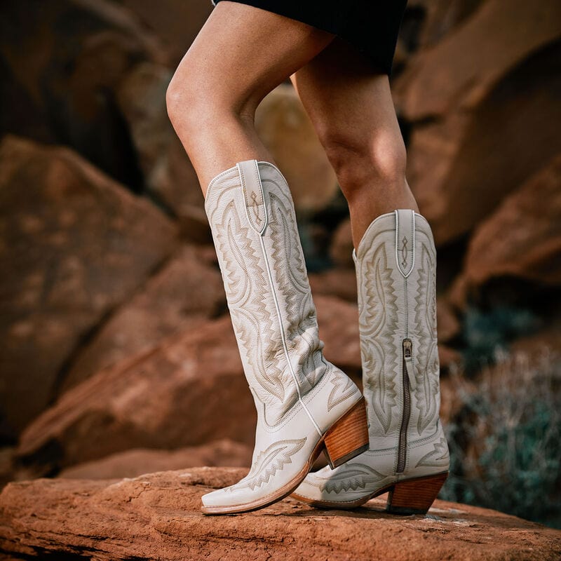 Bota Vaquera Casanova X Blanca