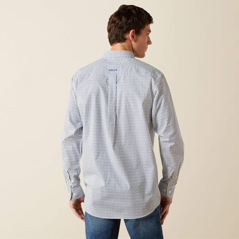 camisa ariat hombre espalda