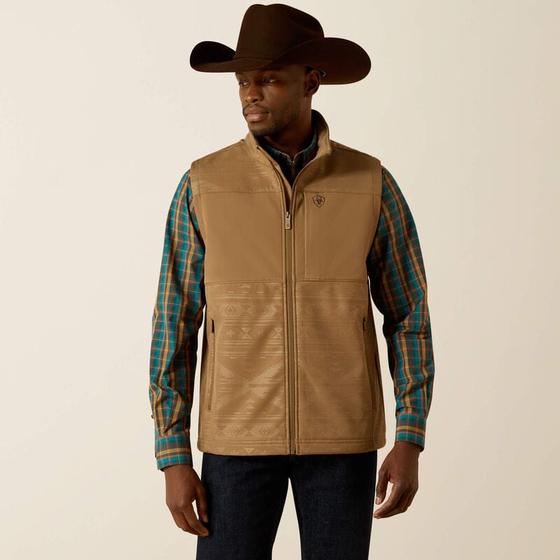 chaleco ariat hombre frente