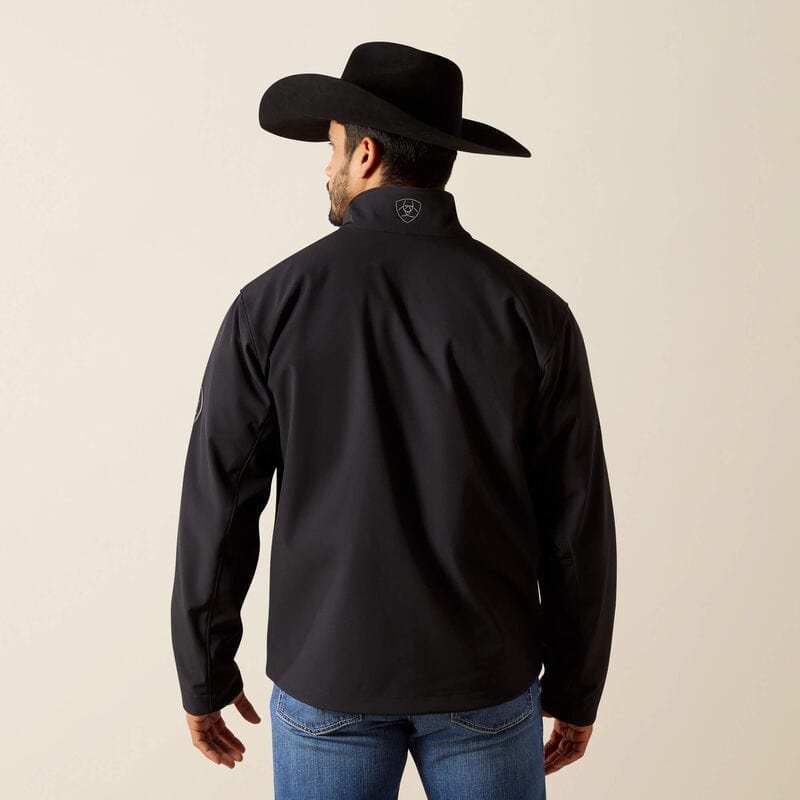 chamarra ariat hombre espalda
