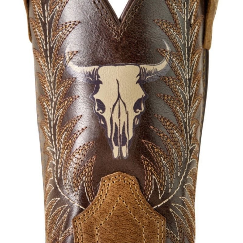 Bota Vaquera Para Niño Estampado Bull