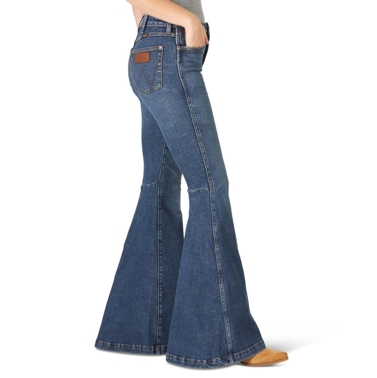 Pantalon Wrangler High Rise Flare