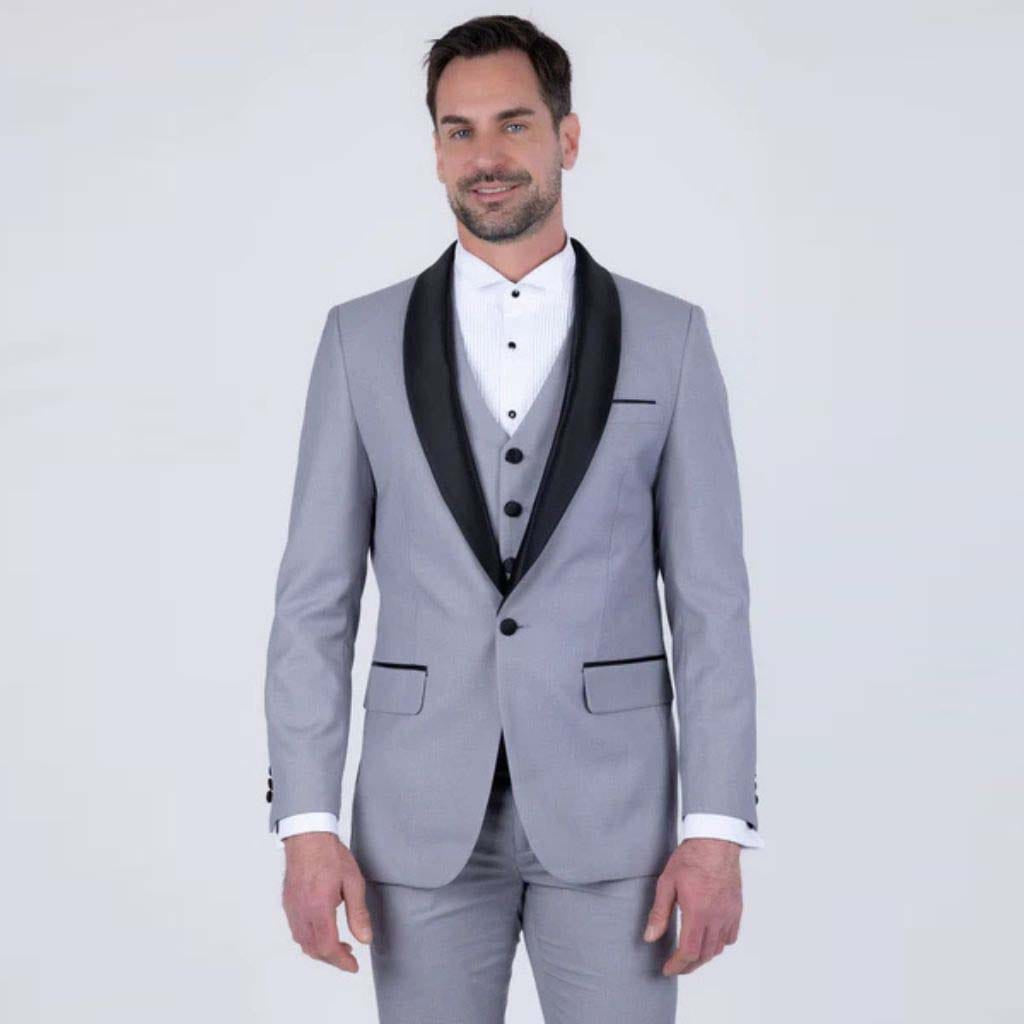 Traje Barabas Vadim Tuxedo Habor Mist Negro
