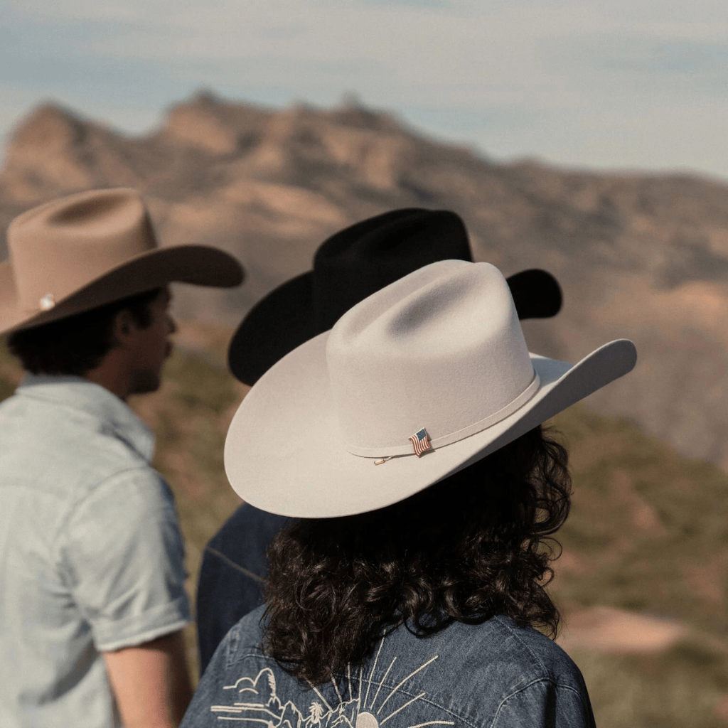 Texana Stetson 6x USA 250th Skyline Silverbelly