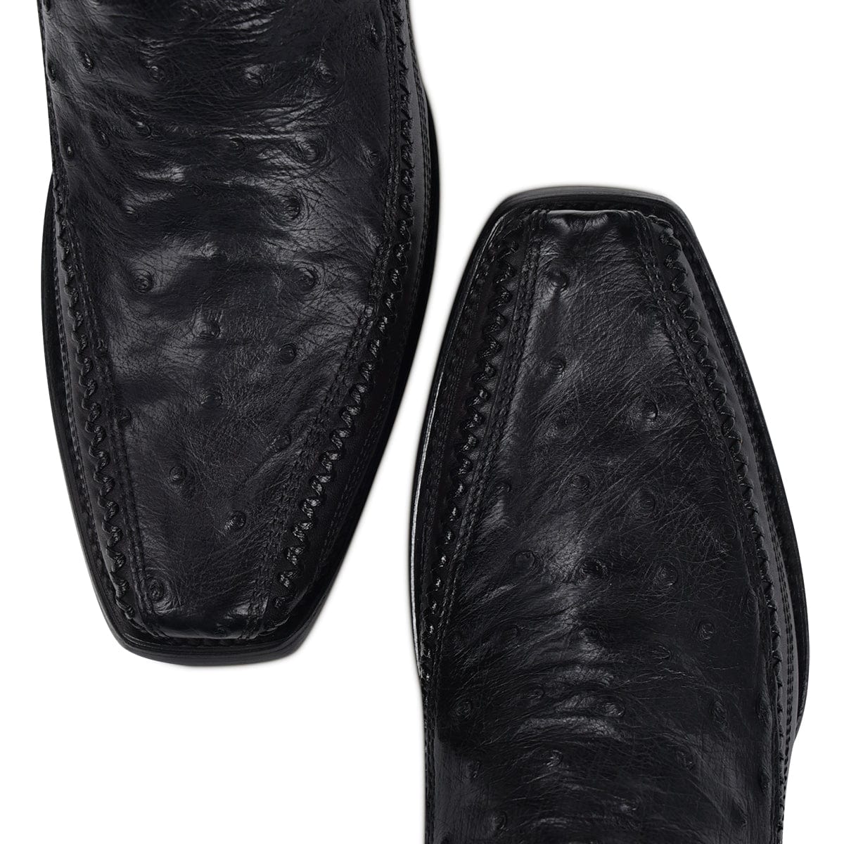 Bota Vaquera Cuadra Senda Dorada Negro