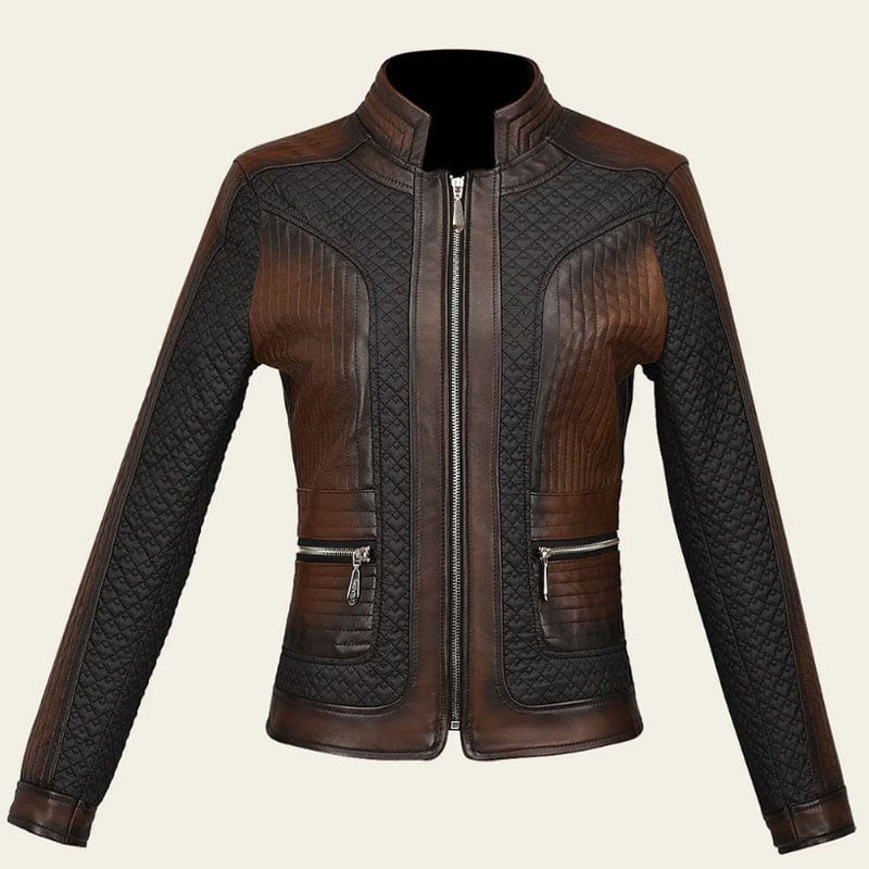 Chamarra Cuadra M329COC Chocolate