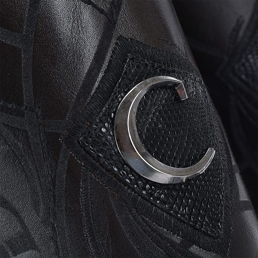 Bota Vaquera Cuadra Bandolero Lizard Negro