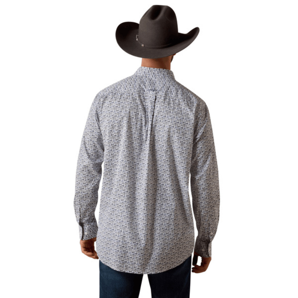 Camisa Ariat Weaver Blanca