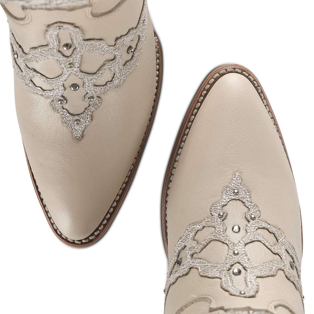 Bota Cuadra Zafiro del Rancho Beige