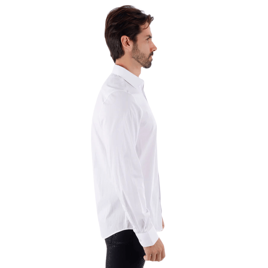 Camisa Barabas Blanca Corvello