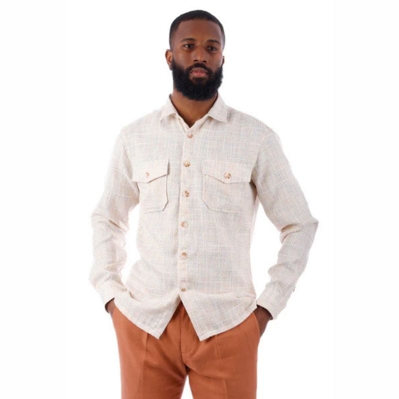 Flimsyra Long Sleeve Cream Shirt