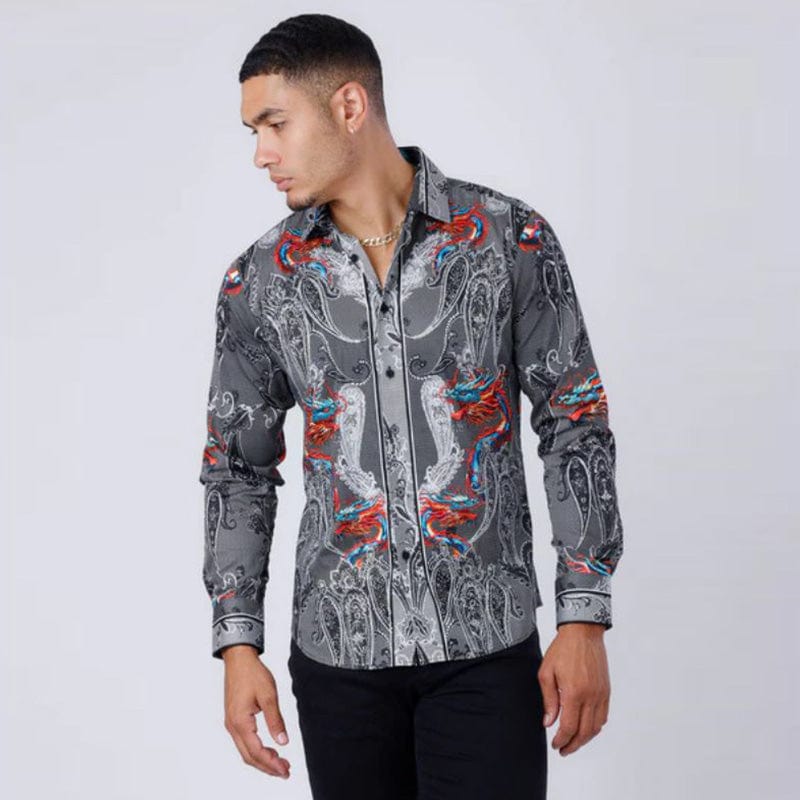 Breechquilt Rhinestone Long Sleeve Shirt