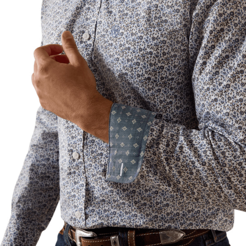 Camisa Ariat Weaver Blanca