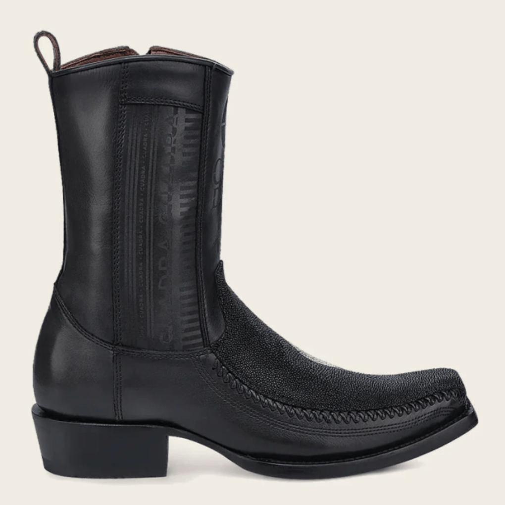 Bota Vaquera Cuadra Senda Soberana Negro