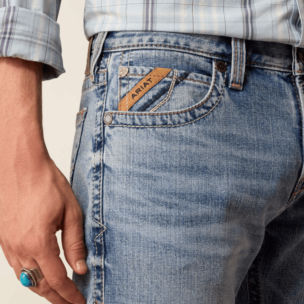 Pantalón Ariat M7 Slim Bolt Azul