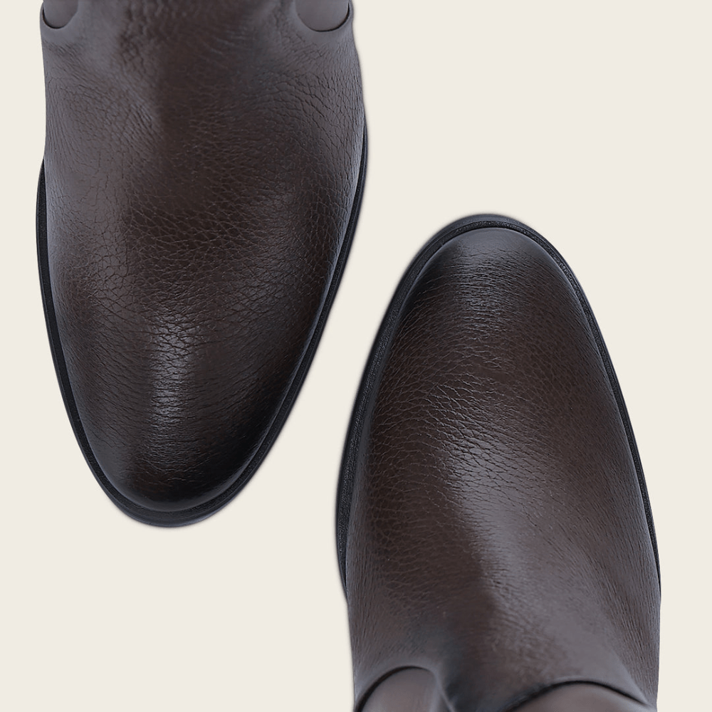 Vista superior de las puntas redondeadas.