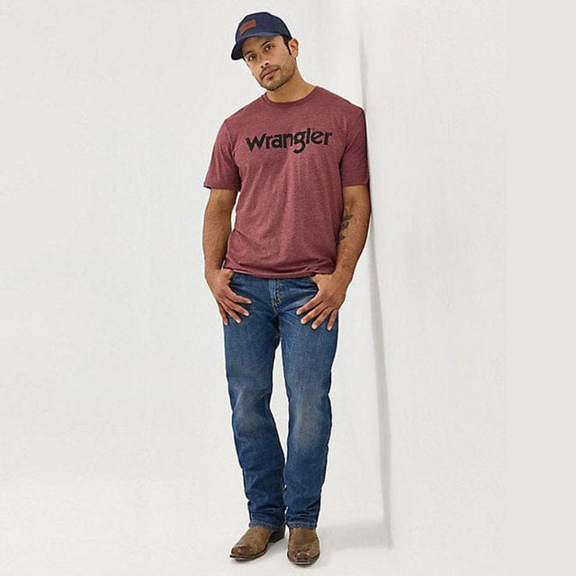 Wrangler Retro Slim Fit Straight Leg Men's Jeans – Blue
