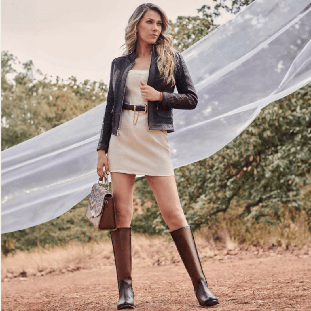 Bota Vaquera Cuadra Laredo Miel