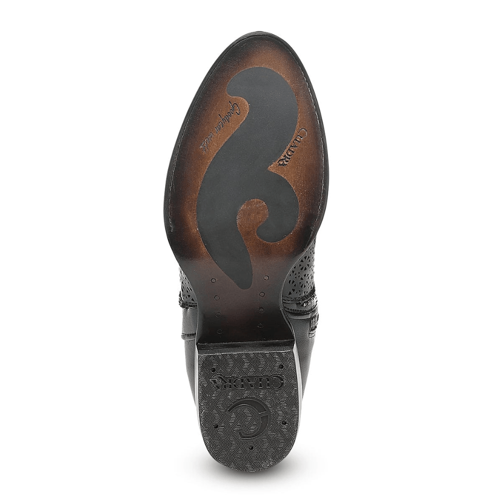 Parte inferior de la suela con injerto de TPU.