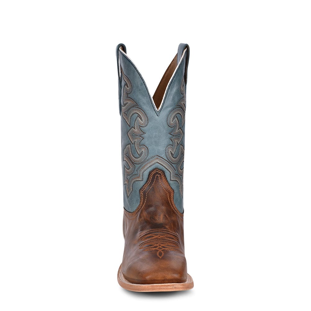Bota Vaquera Honey Blue Embroidery