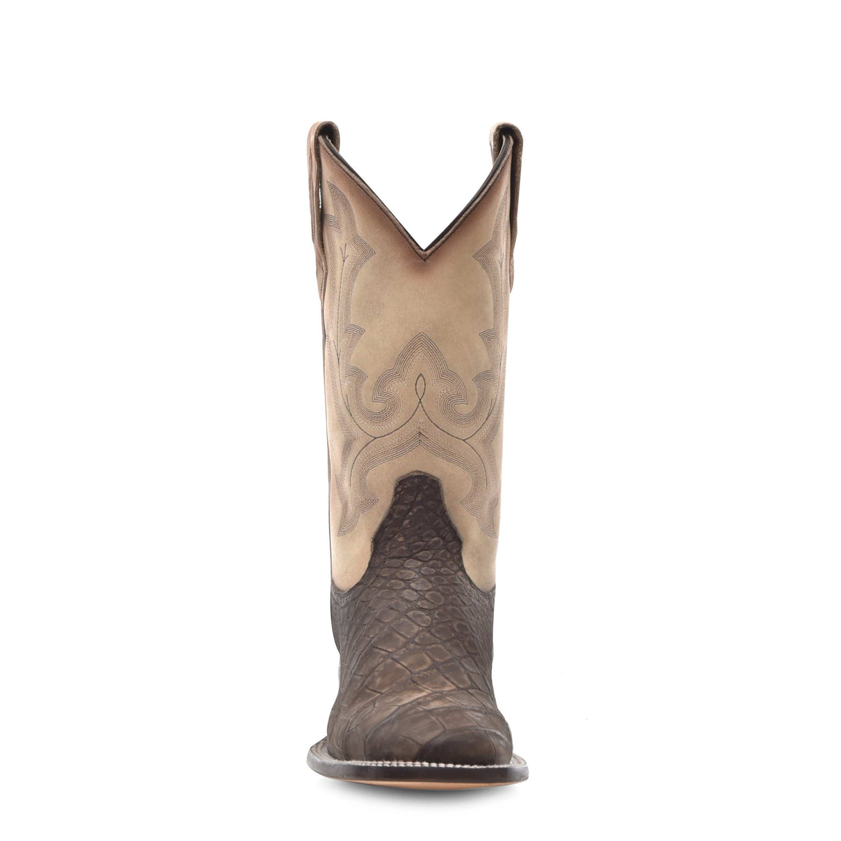 Bota Vaquera Saddle / Blue Alligator