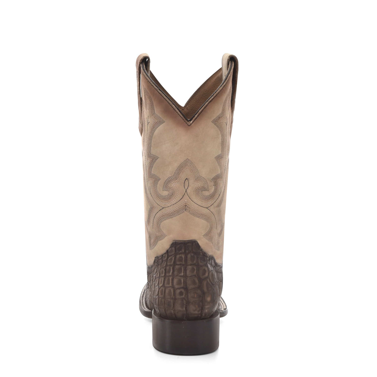 Bota Vaquera Saddle / Blue Alligator