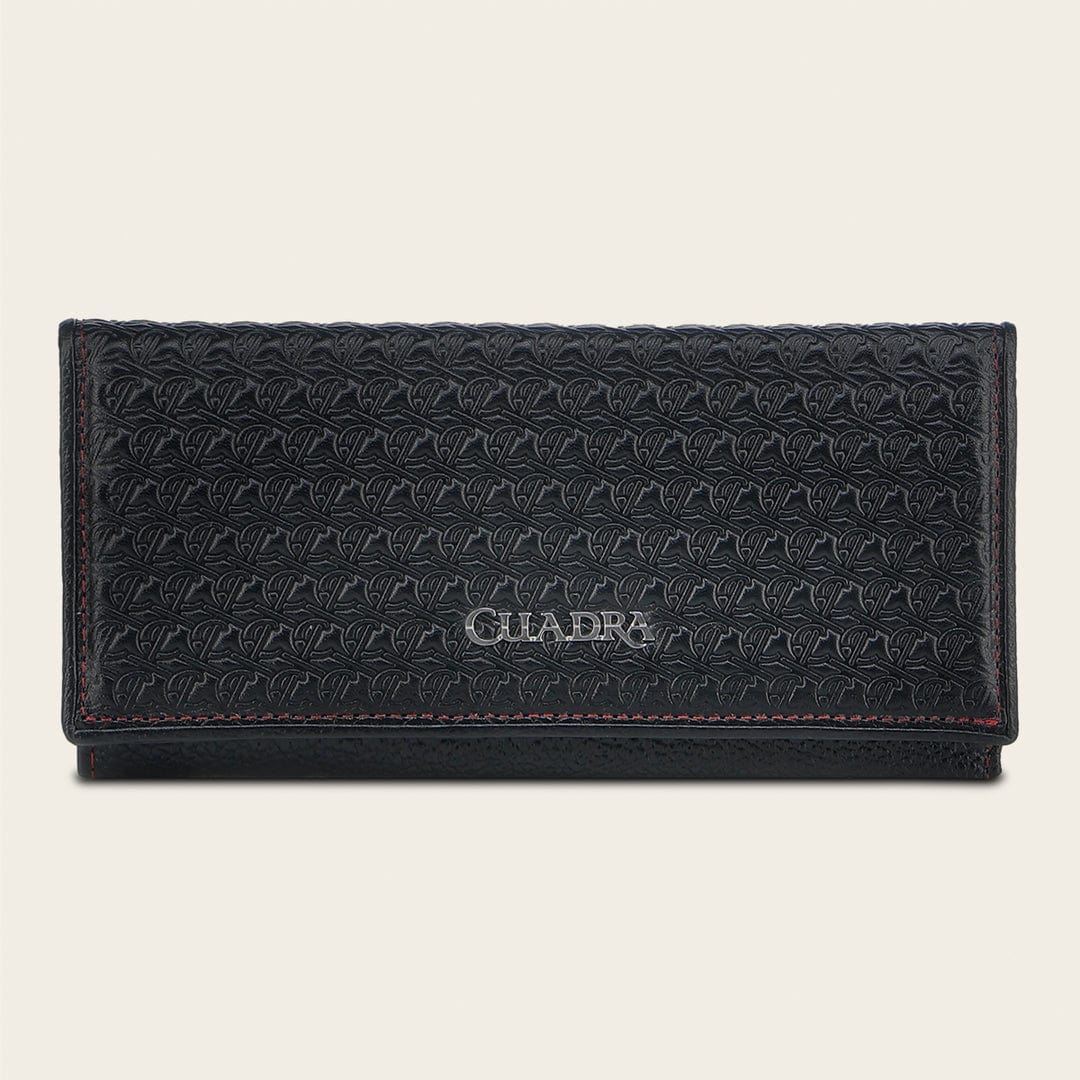 Billetera Cuadra Azteca Negro