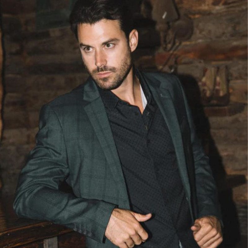 Saco Vaquero Modern Fit Stretch Verde