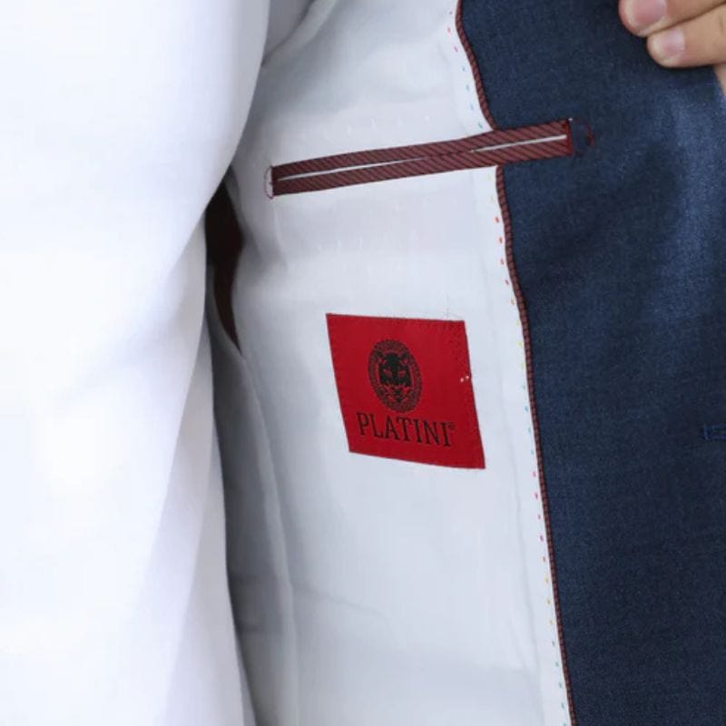 Saco Vaquero Modern Fit Stretch Azul