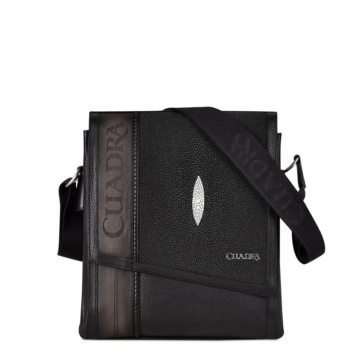 Bandolera Cuadra Bora Bora Negra