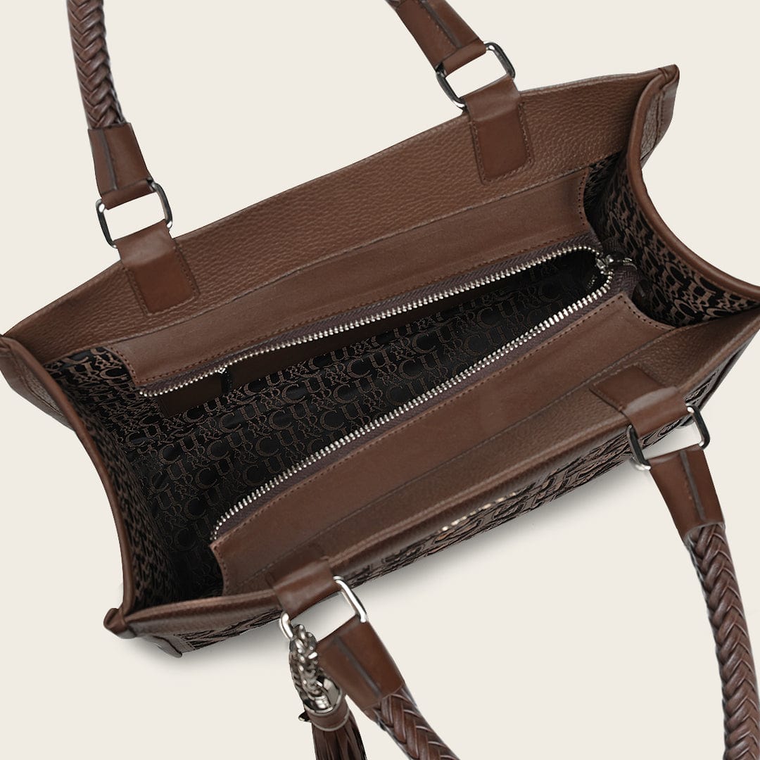 Bolsa Cuadra Azteca Miel