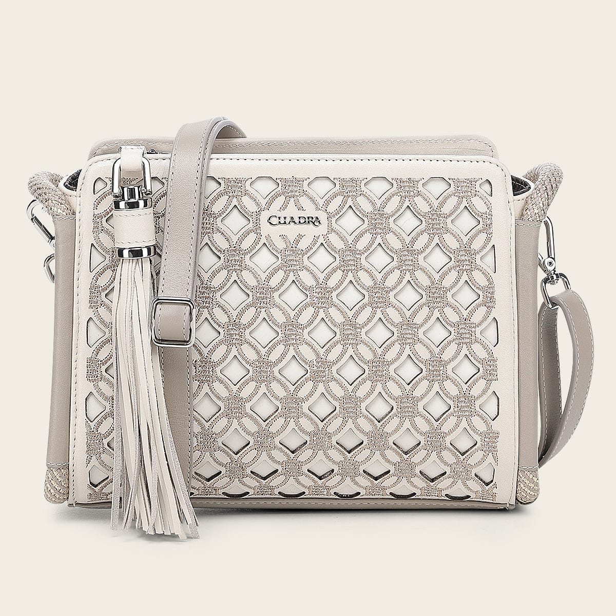 Bolso Cuadra White Elegance