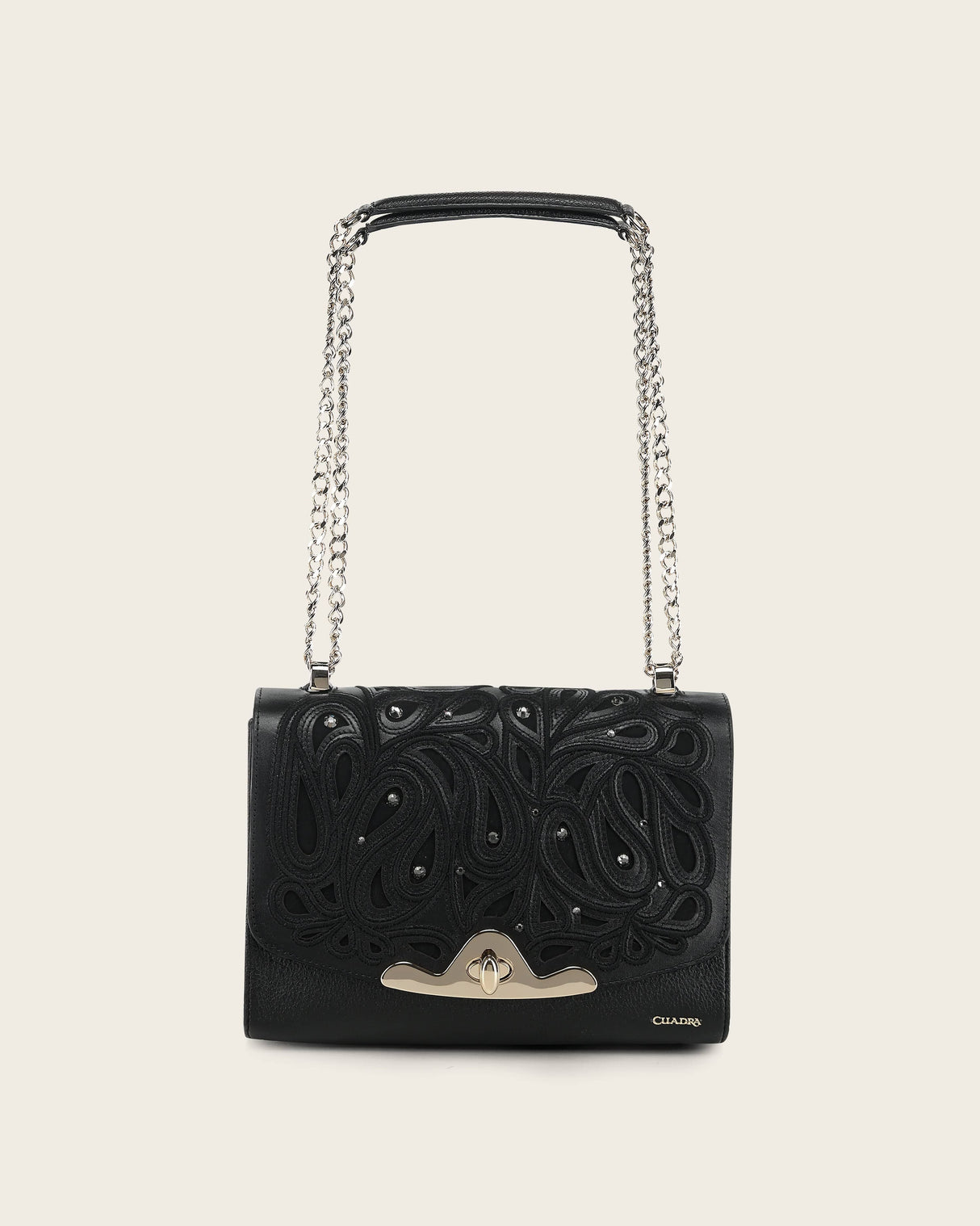 Bolso Cuadra Black Arabella