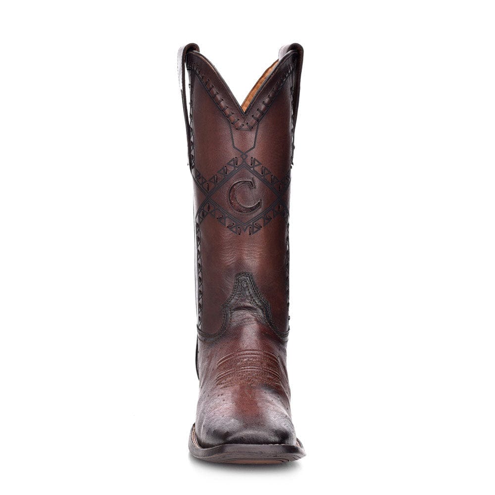 Bota piel de avestruz