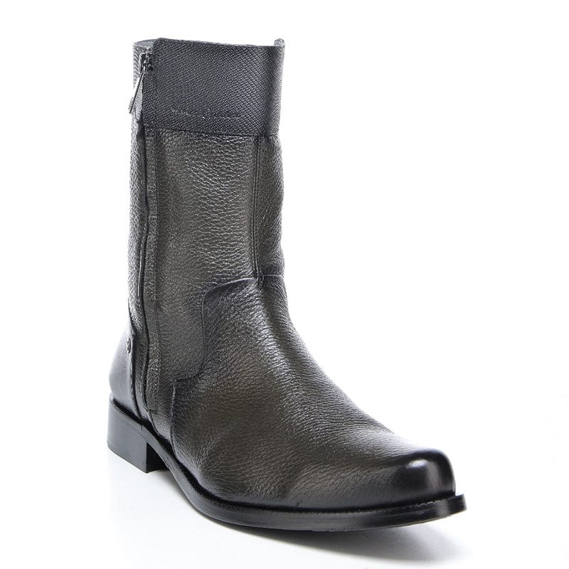 Botin Franco Cuadra Dubai Negro/Verde