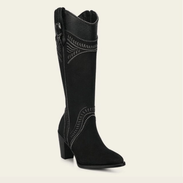Cuadra Nubuck Boot – Black