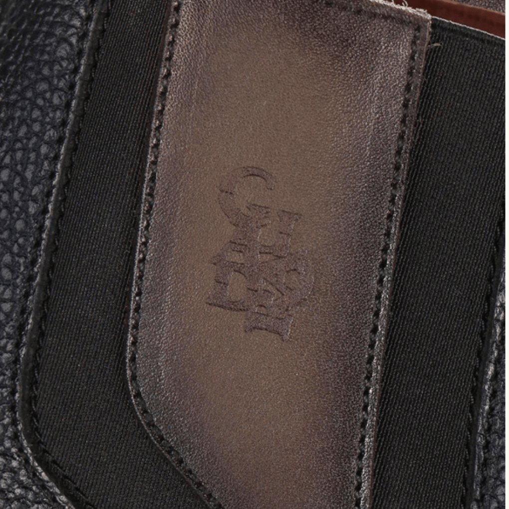 Botin Vaquero Sombra de Acero Negro