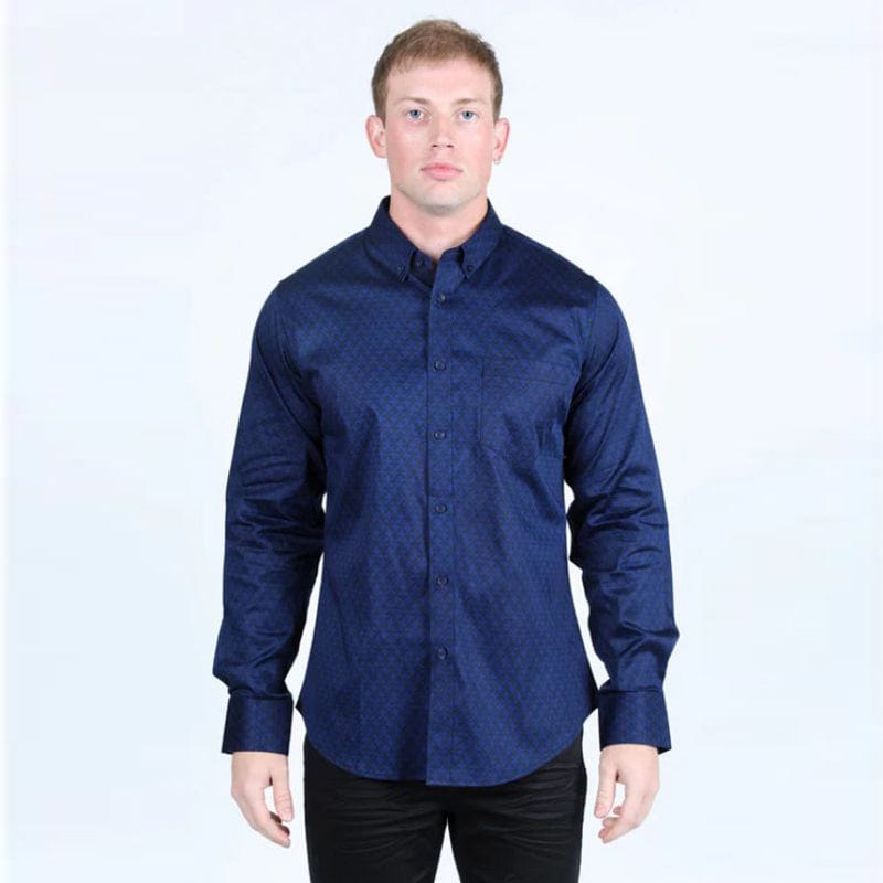 Camisa Casual Platini CWL9647 Navy