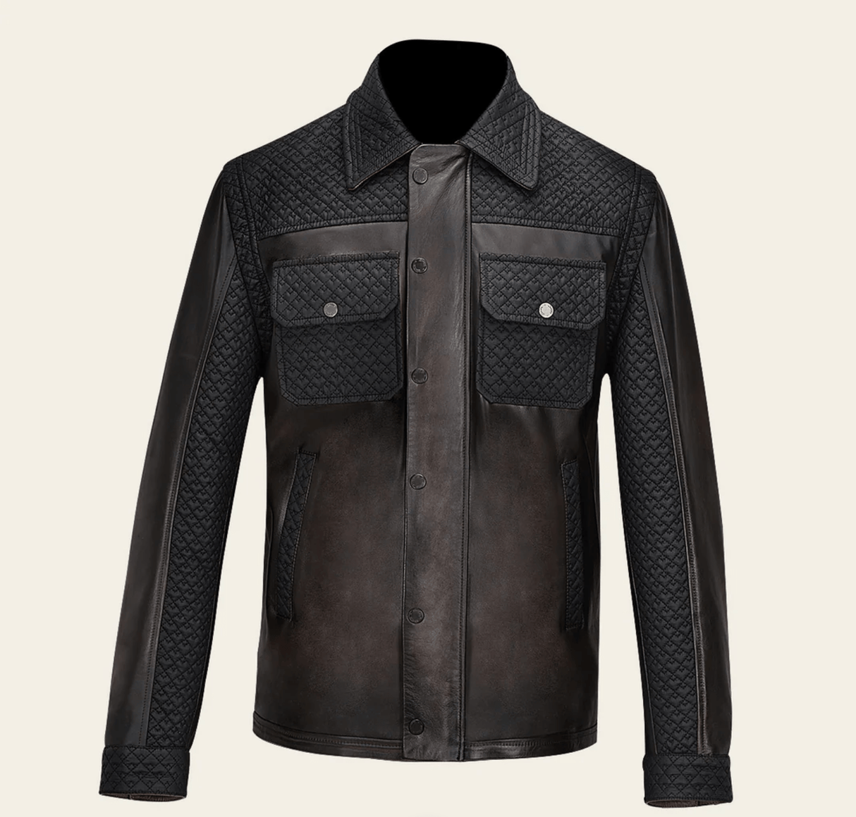 Chamarra Casual Cuadra JC230 Chocolate