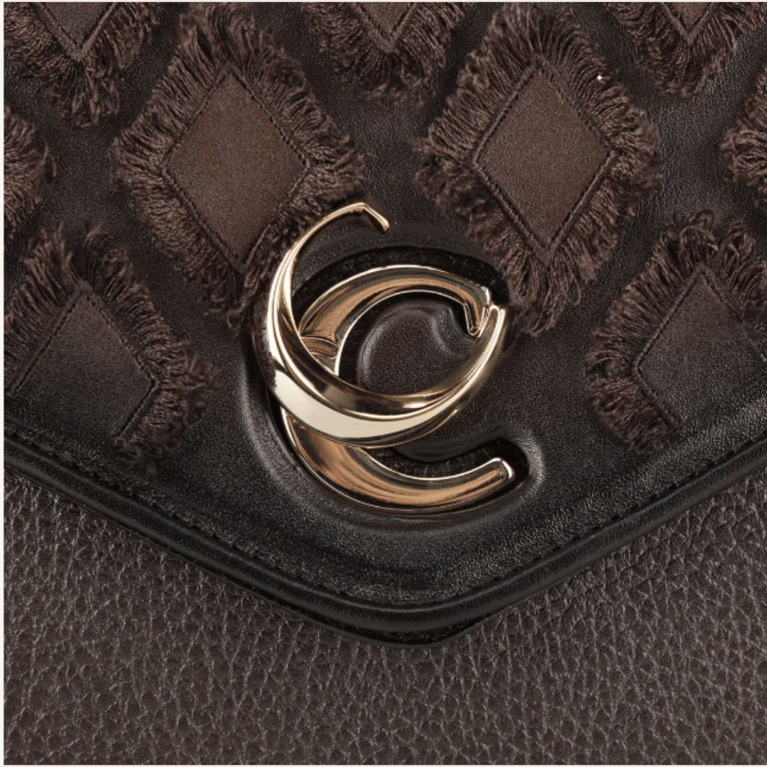 Bolso Cuadra Chocolate Noir Élise