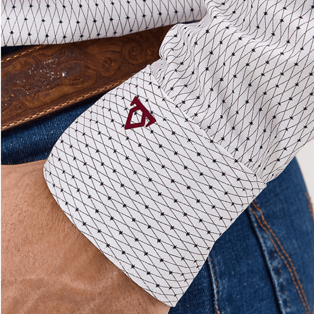 Camisa Wrangler Cody Johnson Travesaño Blanco