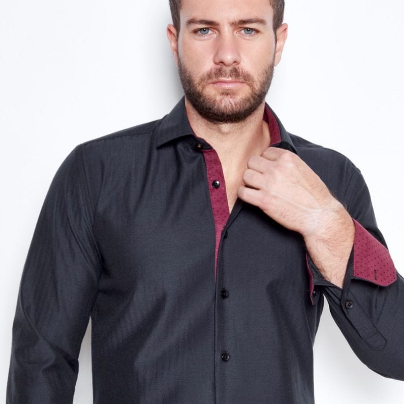 Camisa Vaquera Luxury Negra
