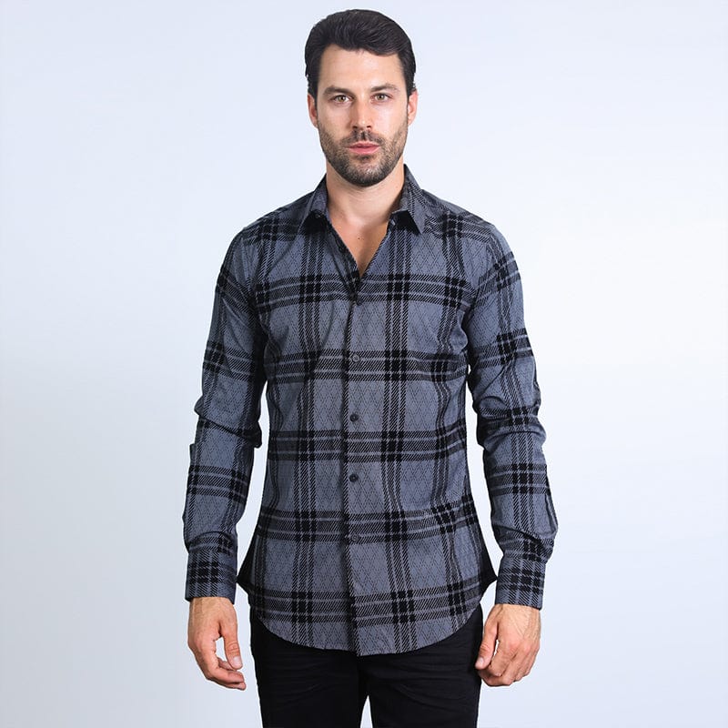 Camisa Platini Charcoal