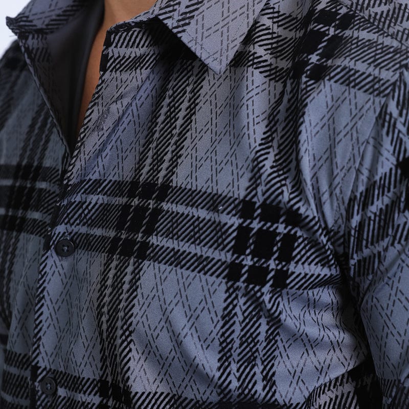 Camisa Platini Charcoal