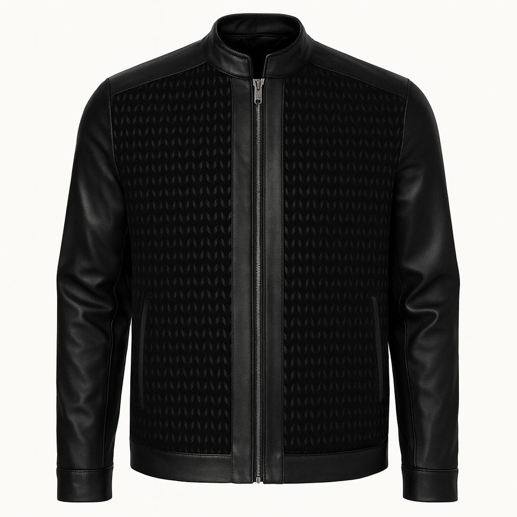 Chamarra Negra Frontier