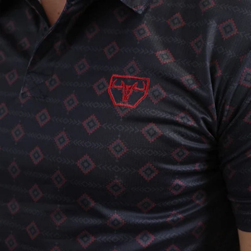 Camisa Platini Polo Aztec Negra