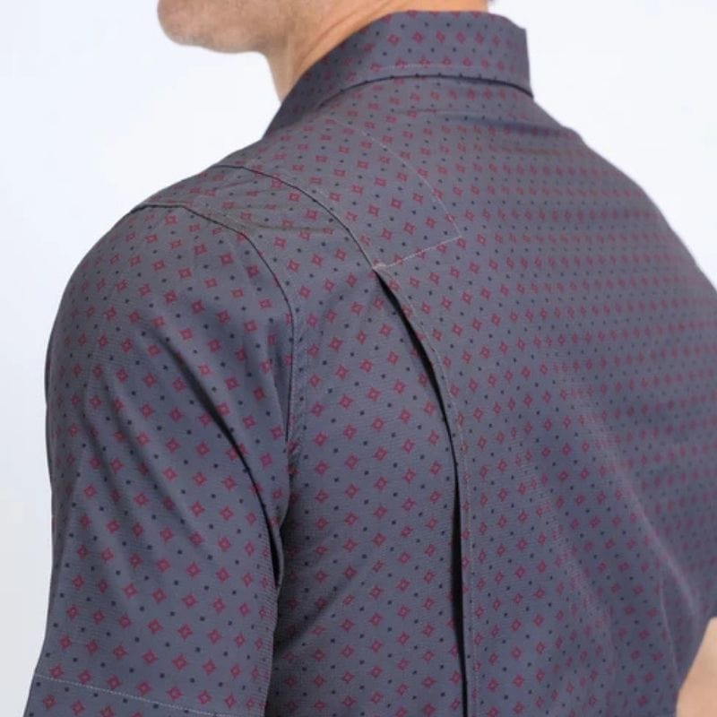 Camisa Platini Sleeve Aztec Negra