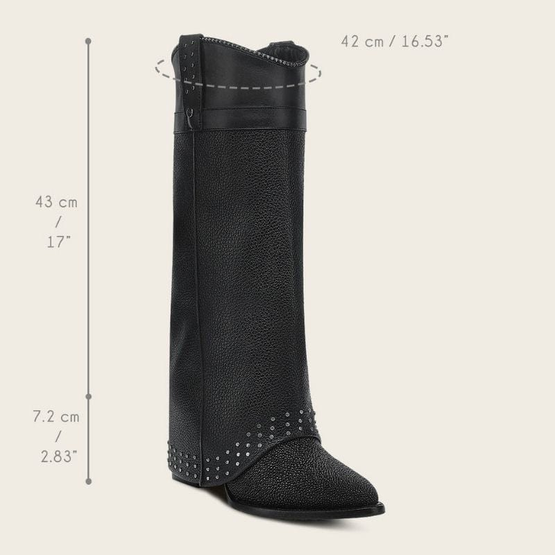 Bota Vaquera Sting Noir