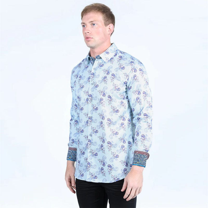 camisa azul