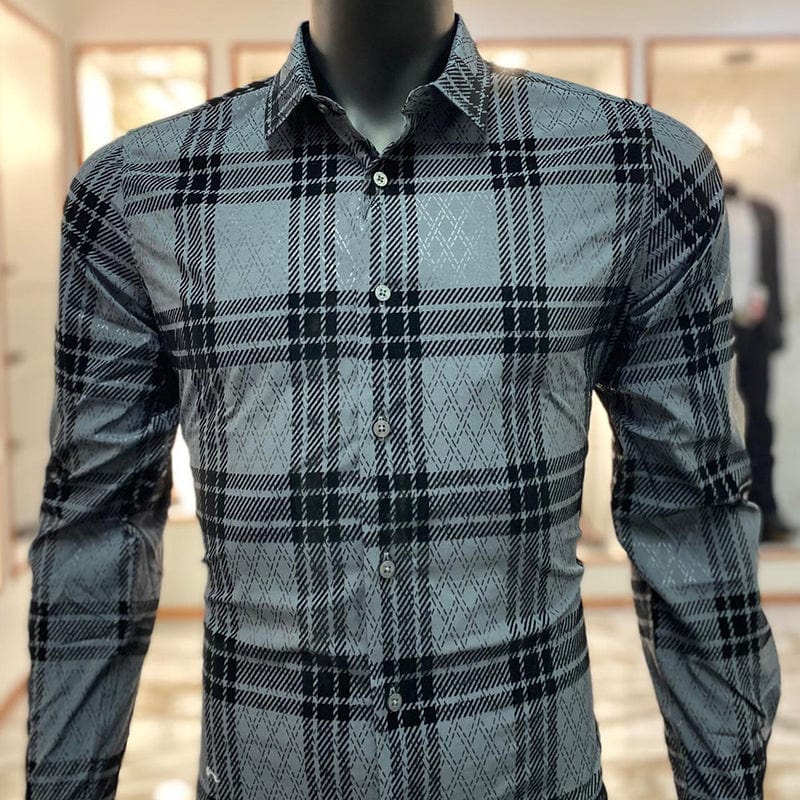 Camisa Platini Charcoal